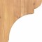 Ekena Millwork Yorktown Smooth Corbel, Western Red Cedar, 5 1/2"W x 8"D x 8"H COR06X08X08YOR00SWR - alternate 3